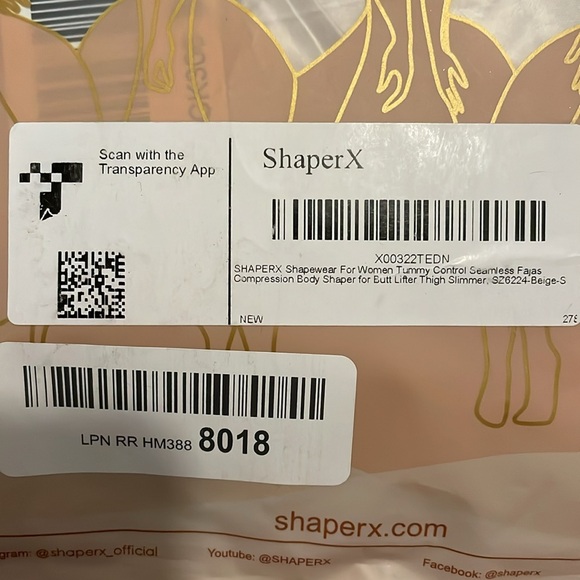 Shaper Tummy Control seamless compression Body Shaper Butt Lifter Thigh Slimmer - Picture 8 of 8